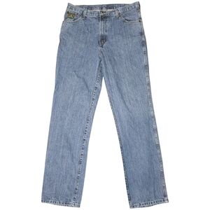 Cinch Jeans Men's 36x36 Relaxed Fit Green Label Straight Leg Cowboy Rodeo